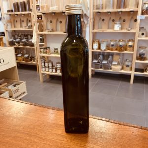 Bouteille verre ambrée 50cl