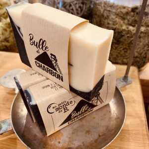 Savon bulle de charbon
