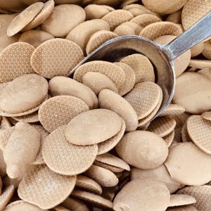 Chocolat de couverture en gouttes – blanc 40% cacao – Bio