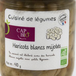 Haricots blancs mijotés – bio