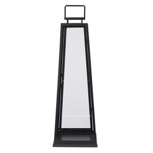 Lanterne en métal & verre