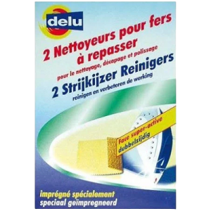 lingettes imprégnées pour fers à repasser