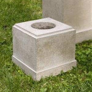 Piédestal classique bas