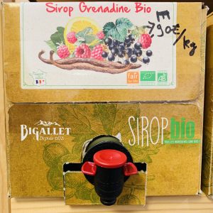 Sirop grenadine – bio