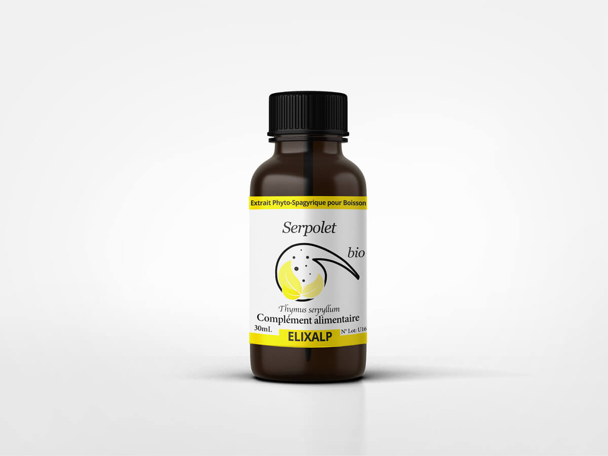Serpolet – Elixir Spagyrique BIO