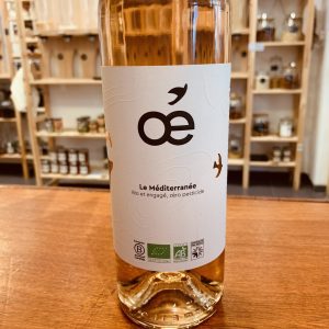 Vin rosé Oé – Le Méditerranée – bio, engagé et consigné