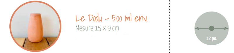 Oia jarre d’irrigation en terre cuite Dodu – Image 4