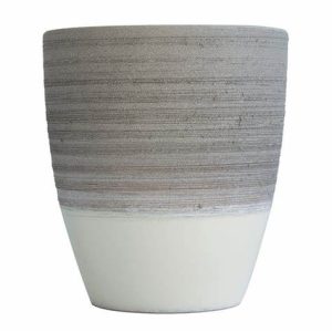 Pot céramique Scheurick crème expresso