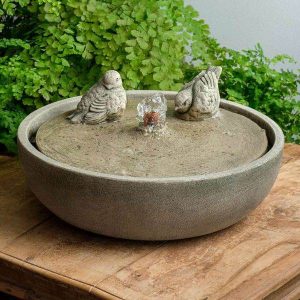 Fontaine oiseaux chanteurs