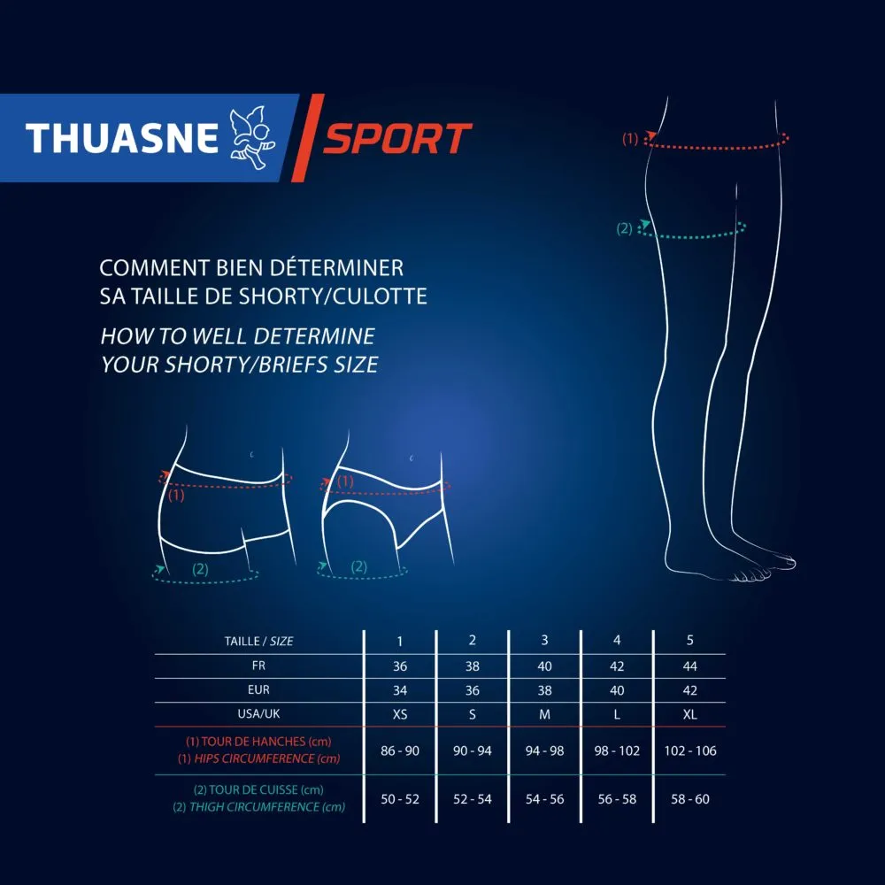 Shorty sans coutures Thuasne Sport pour le sport -ancien modèle – Image 4
