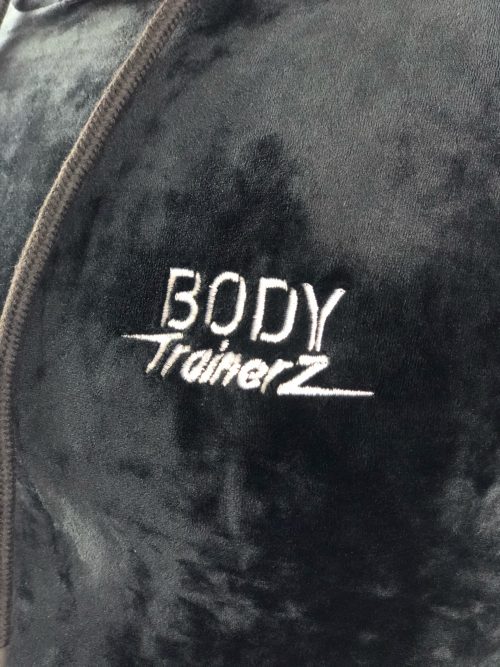 Homme velours Tee shirt noir BodyTrainerz Prix : 42,00 euros – Image 5